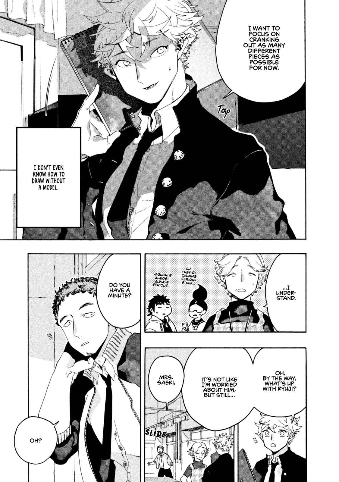 Blue Period Chap 10 - Next Chap 11