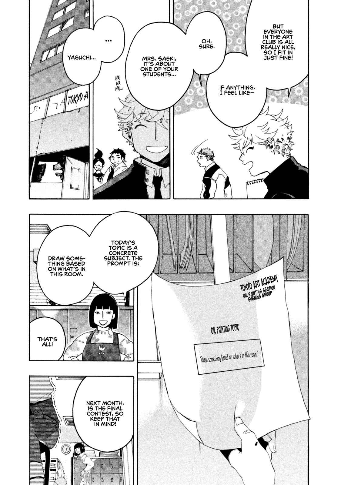 Blue Period Chap 10 - Next Chap 11