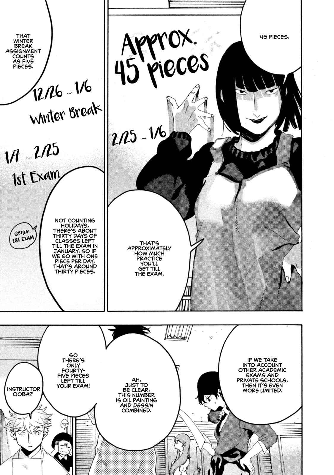 Blue Period Chap 12 - Next Chap 13
