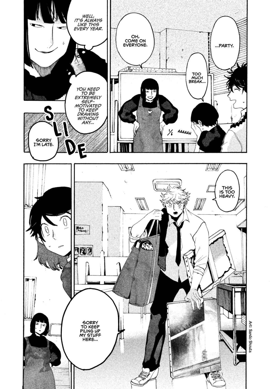 Blue Period Chap 12 - Next Chap 13