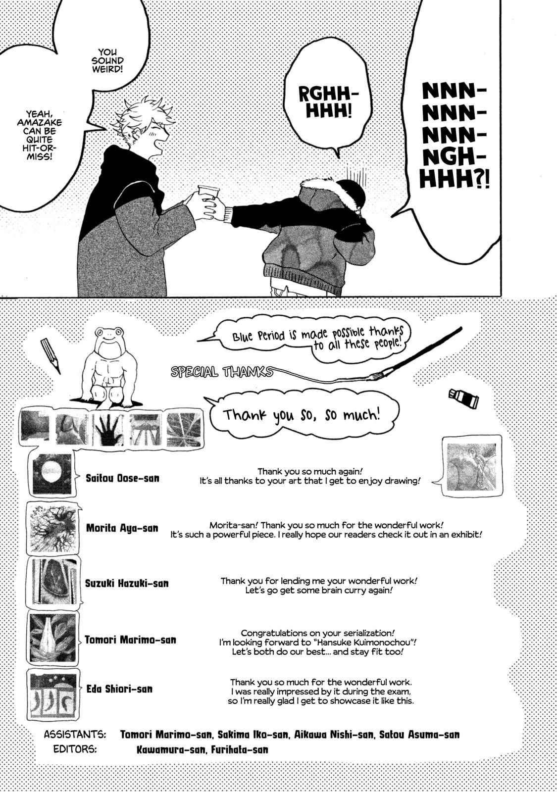 Blue Period Chap 12 - Next Chap 13
