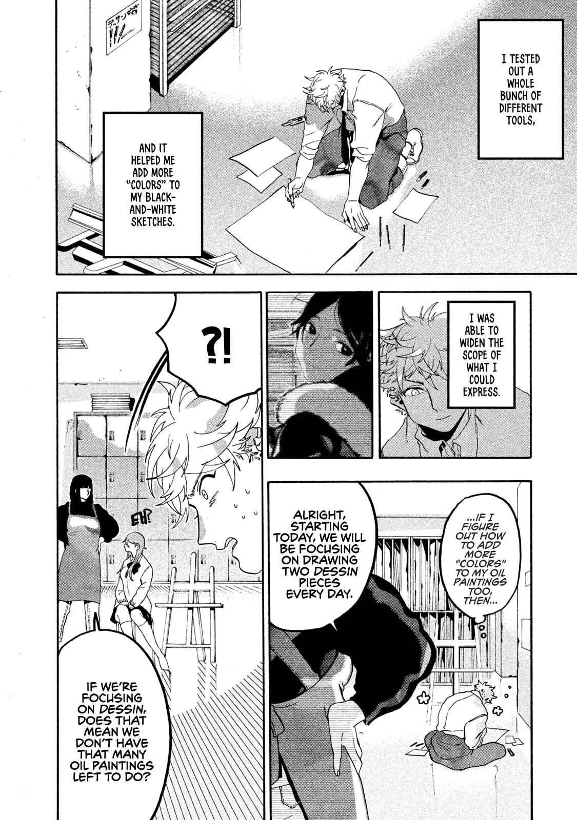 Blue Period Chap 13 - Next Chap 14