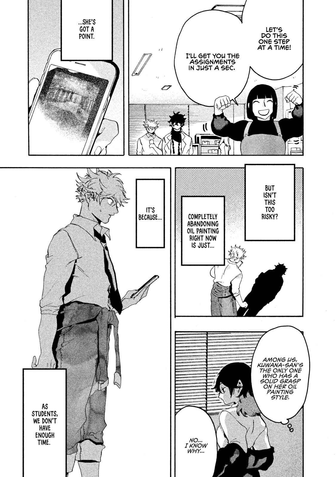 Blue Period Chap 13 - Next Chap 14
