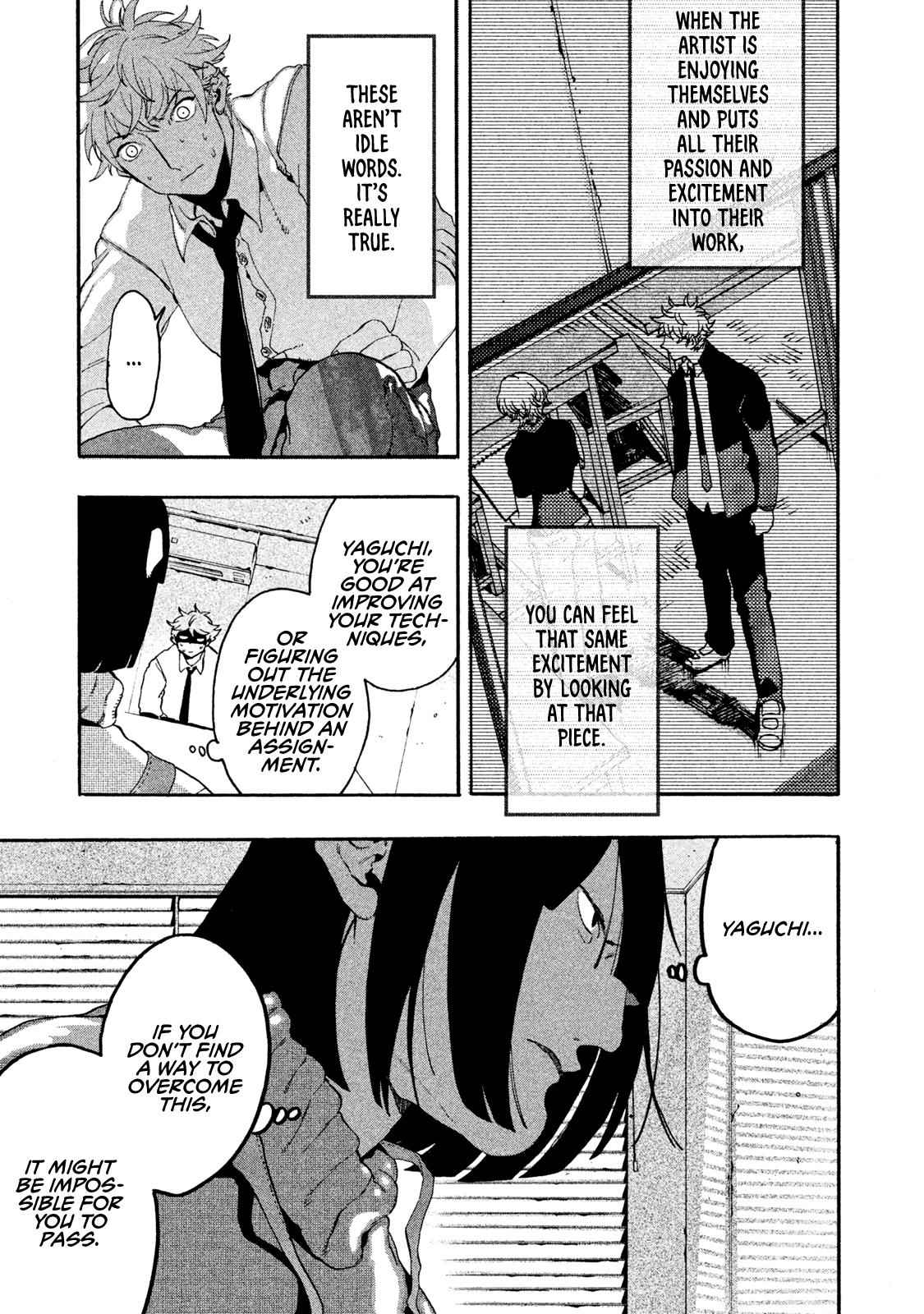 Blue Period Chap 14 - Next Chap 15