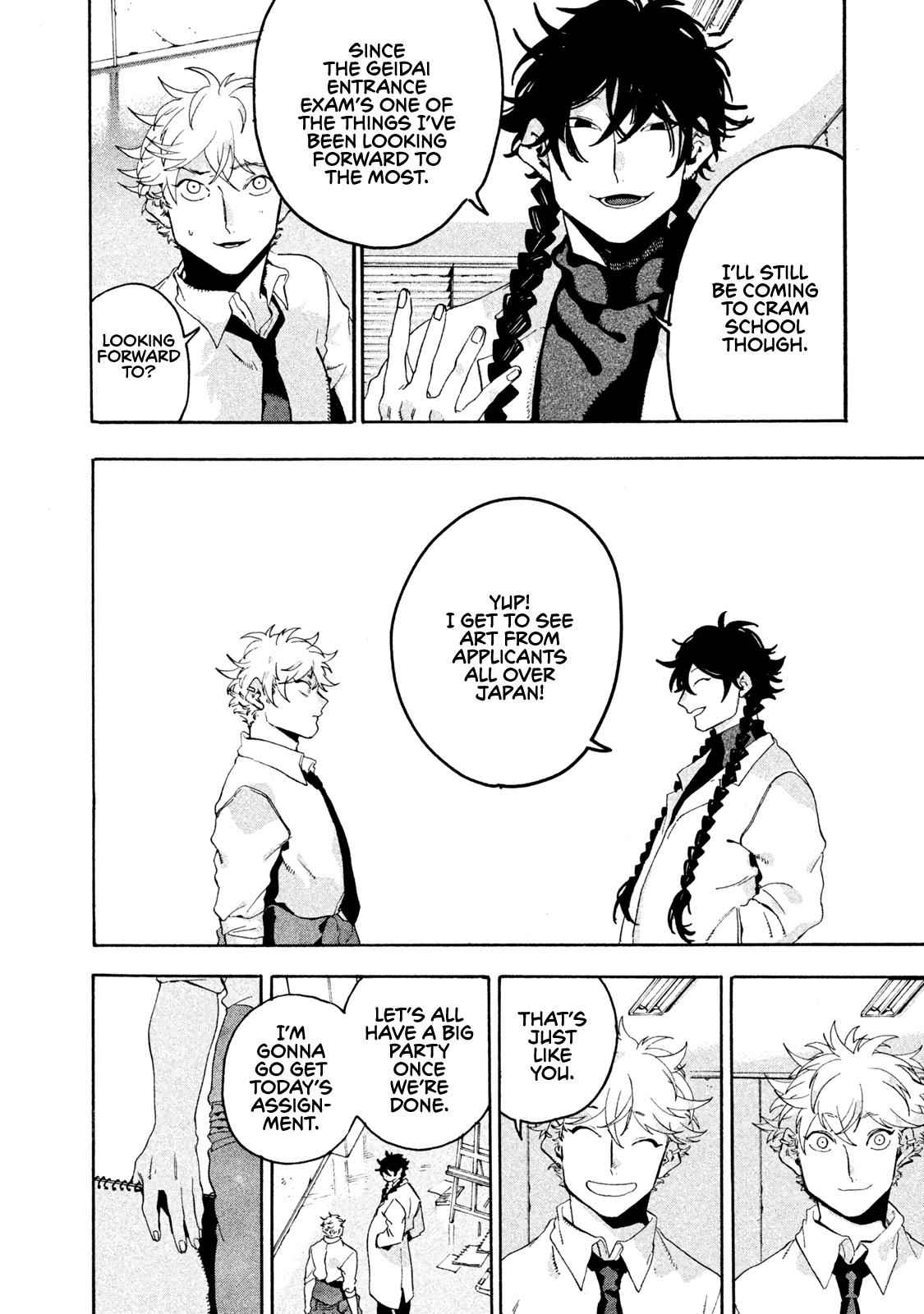 Blue Period Chap 14 - Next Chap 15