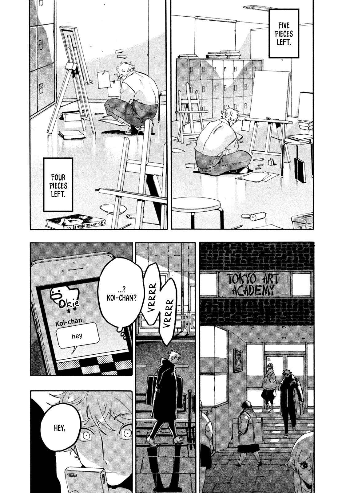 Blue Period Chap 14 - Next Chap 15