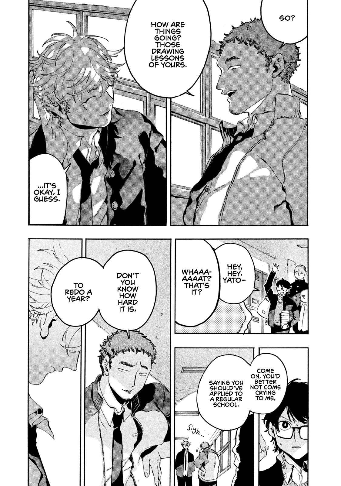 Blue Period Chap 14 - Next Chap 15
