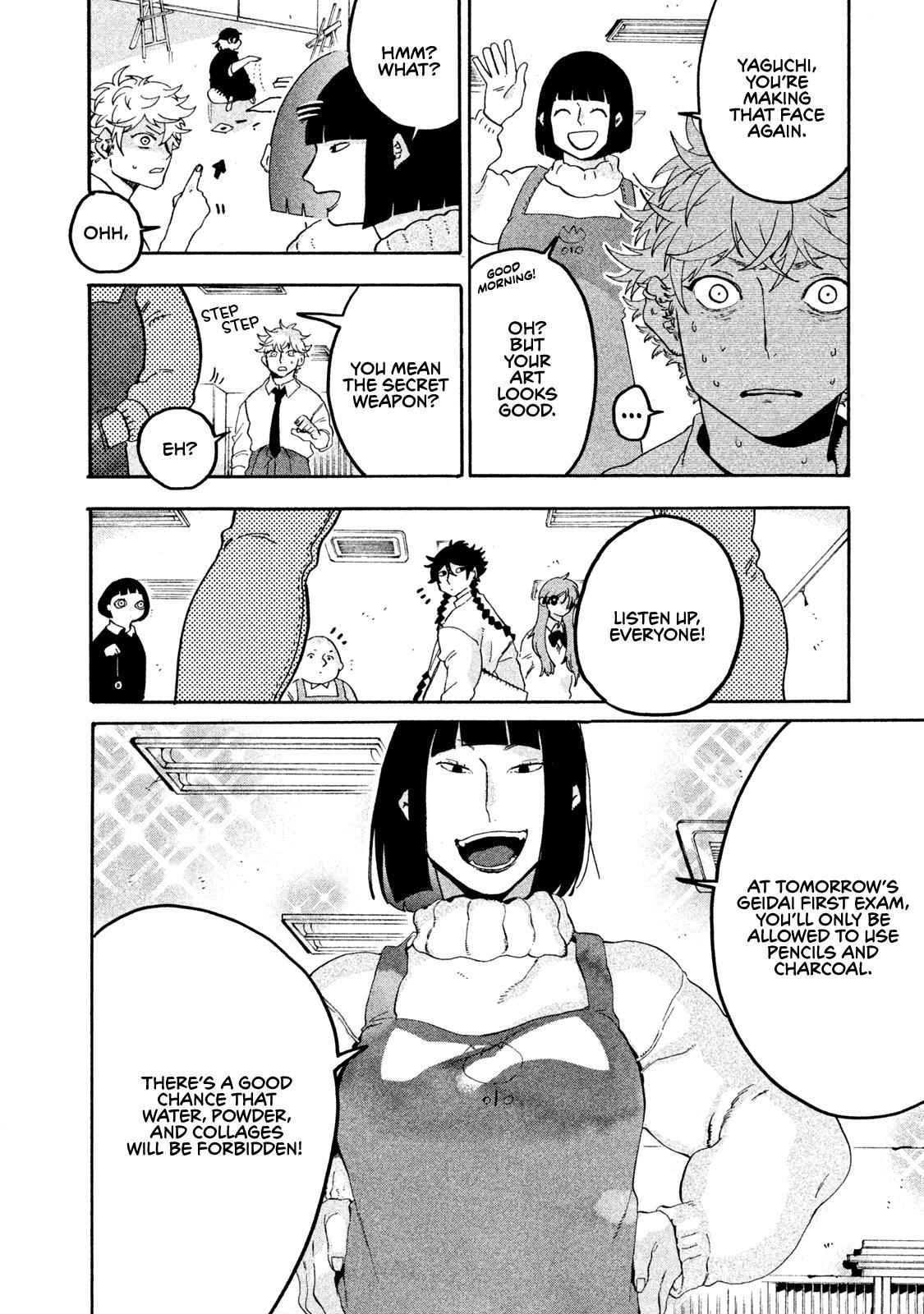 Blue Period Chap 15 - Next Chap 16