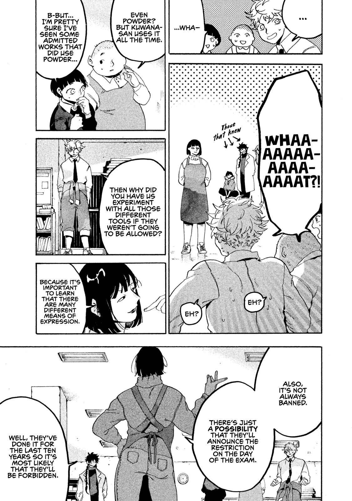 Blue Period Chap 15 - Next Chap 16