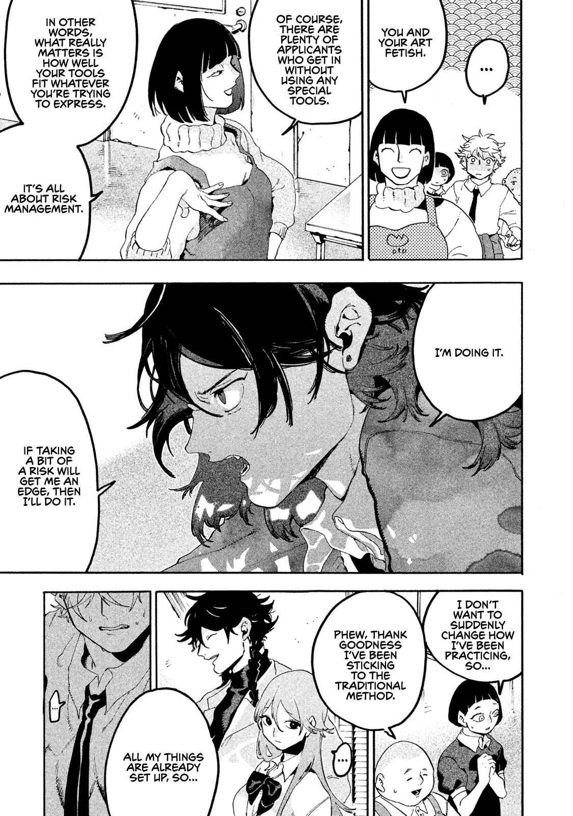 Blue Period Chap 15 - Next Chap 16