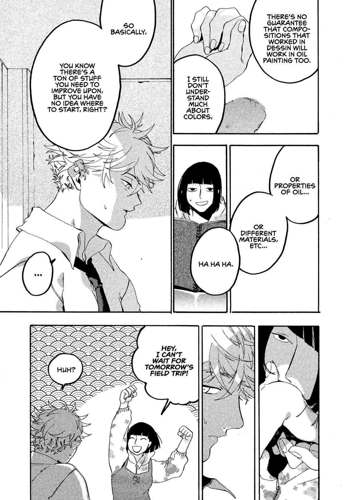 Blue Period Chap 17 - Next Chap 18