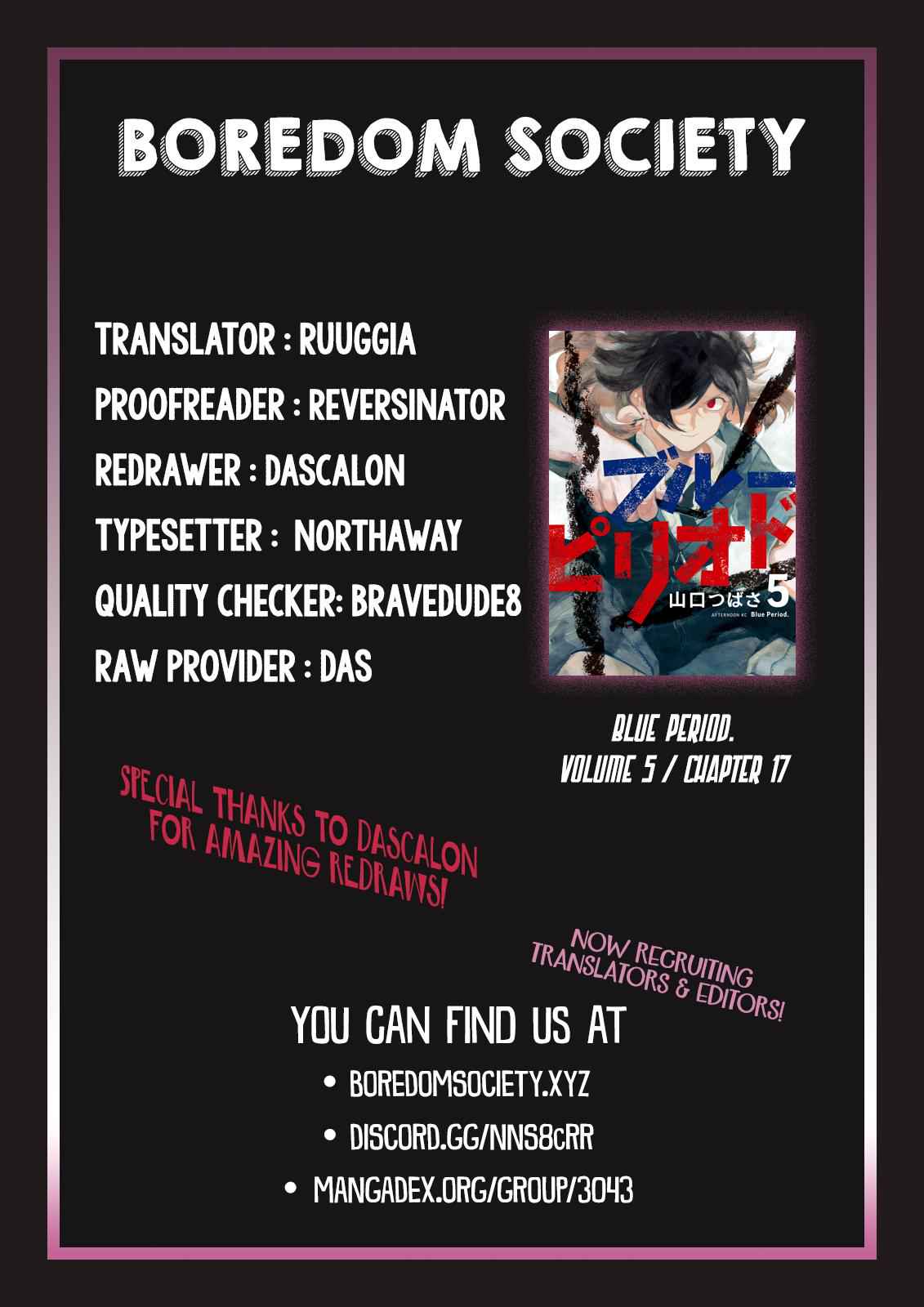 Blue Period Chap 17 - Next Chap 18