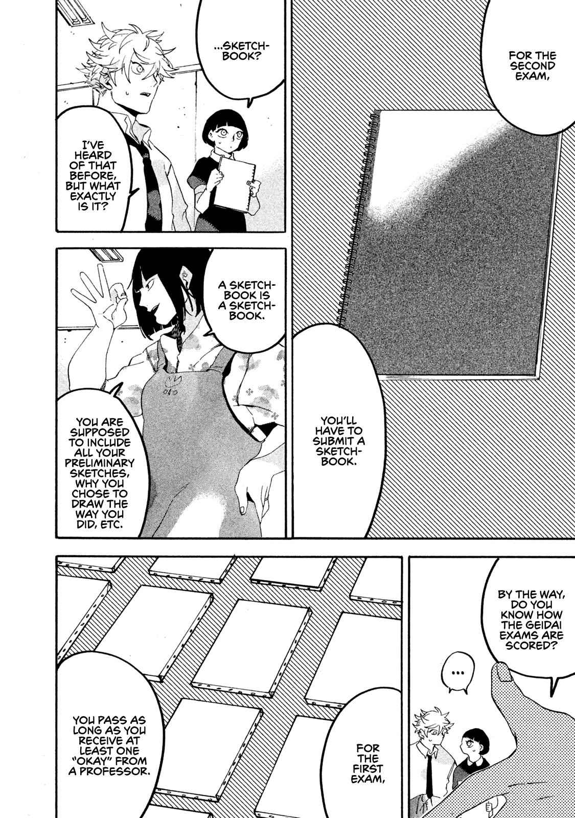 Blue Period Chap 17 - Next Chap 18