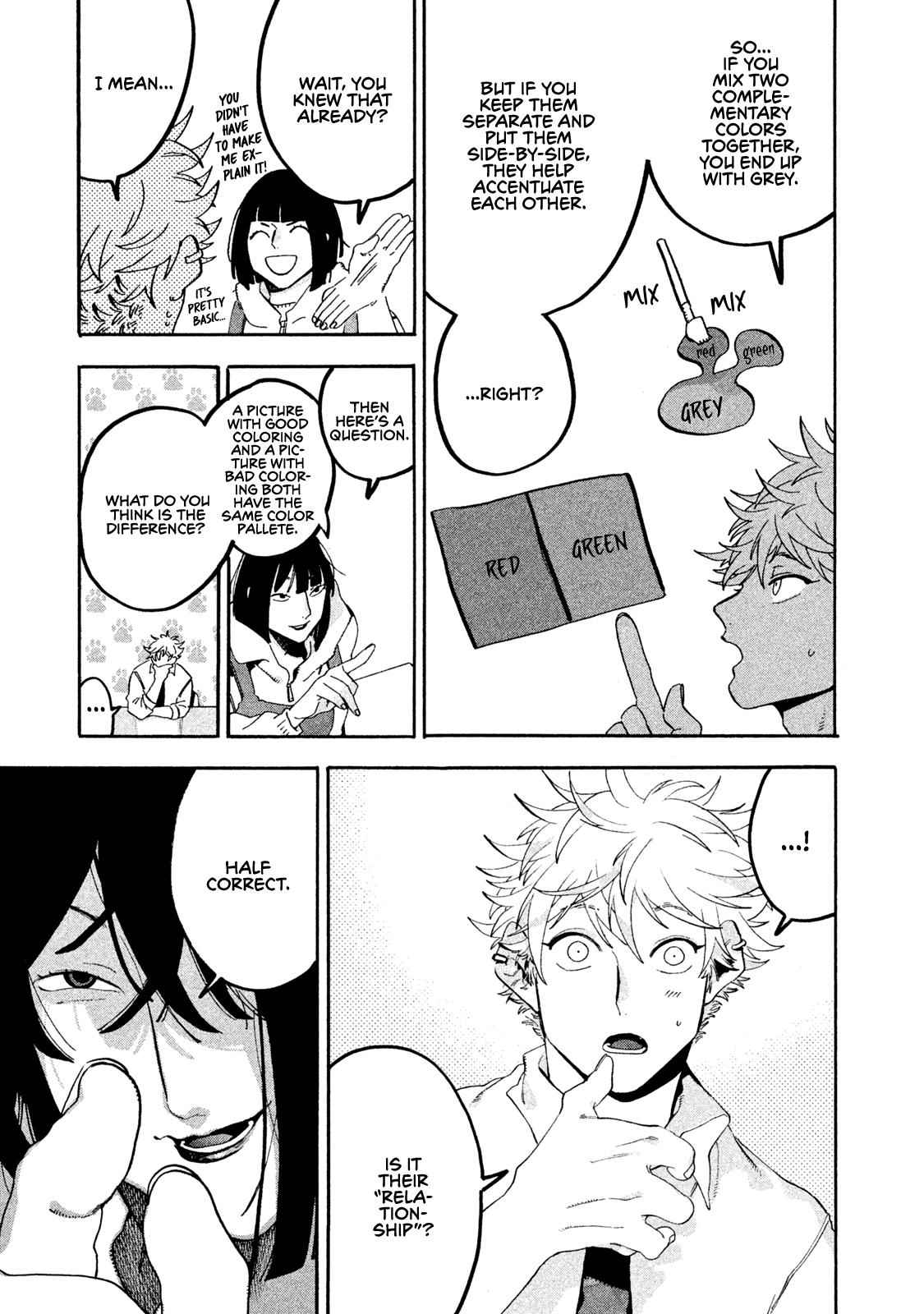 Blue Period Chap 18 - Next Chap 19