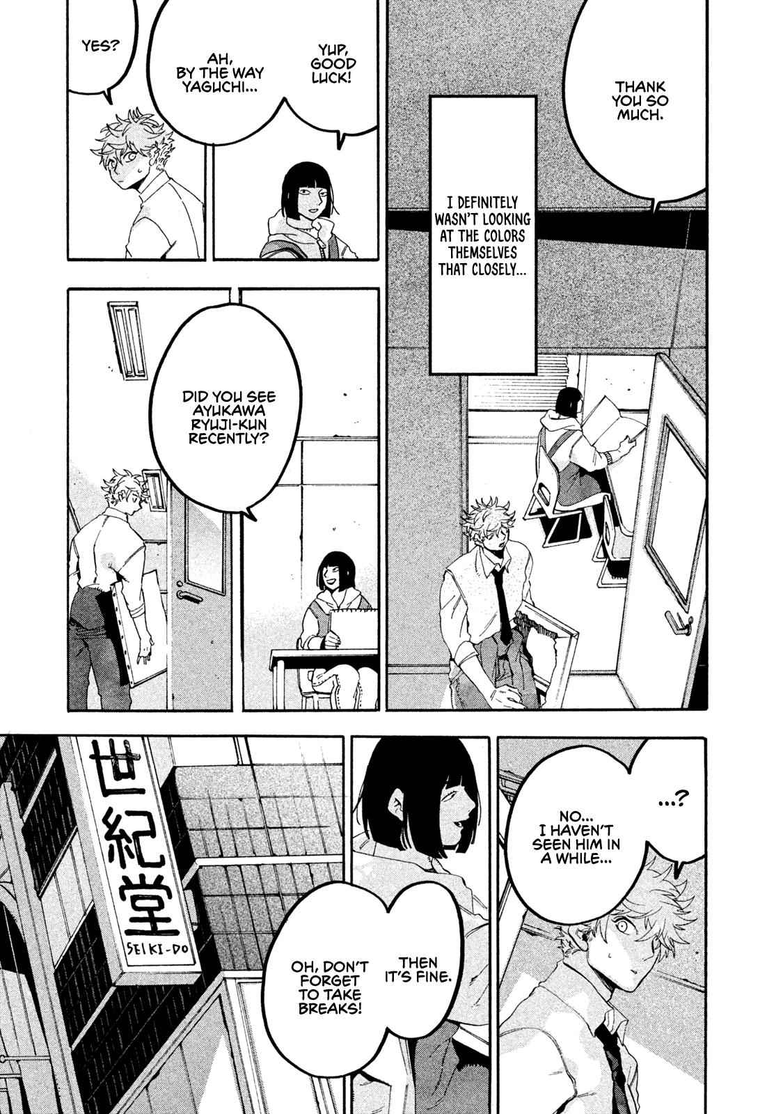 Blue Period Chap 18 - Next Chap 19