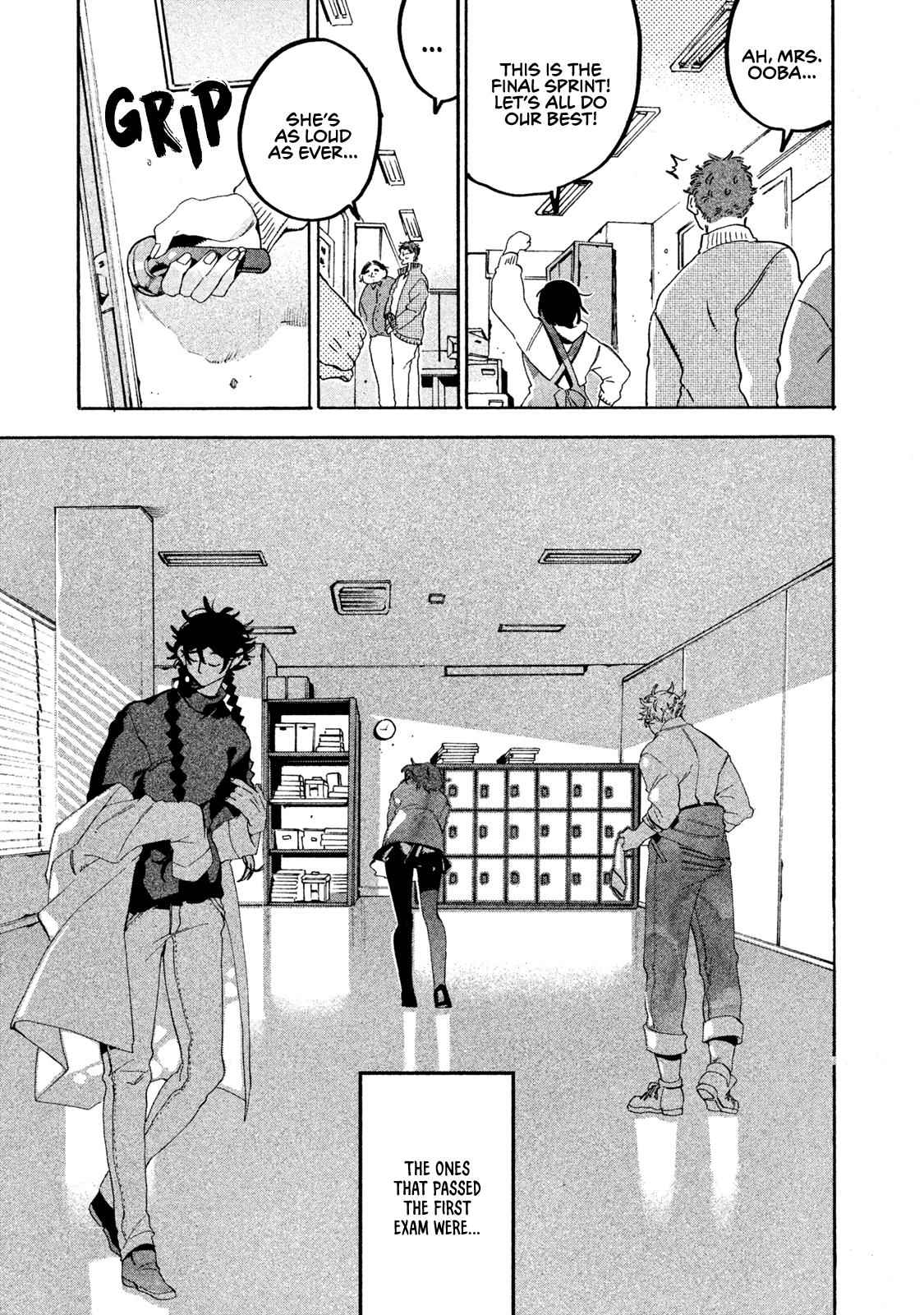 Blue Period Chap 18 - Next Chap 19