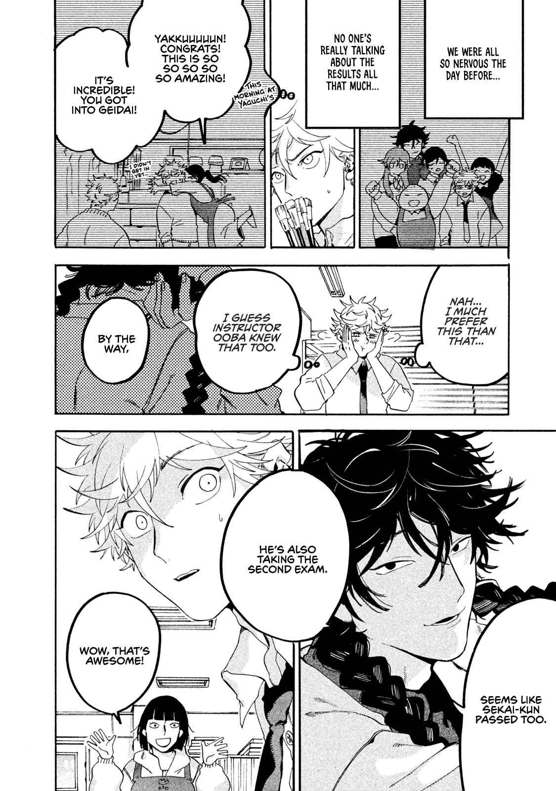 Blue Period Chap 18 - Next Chap 19