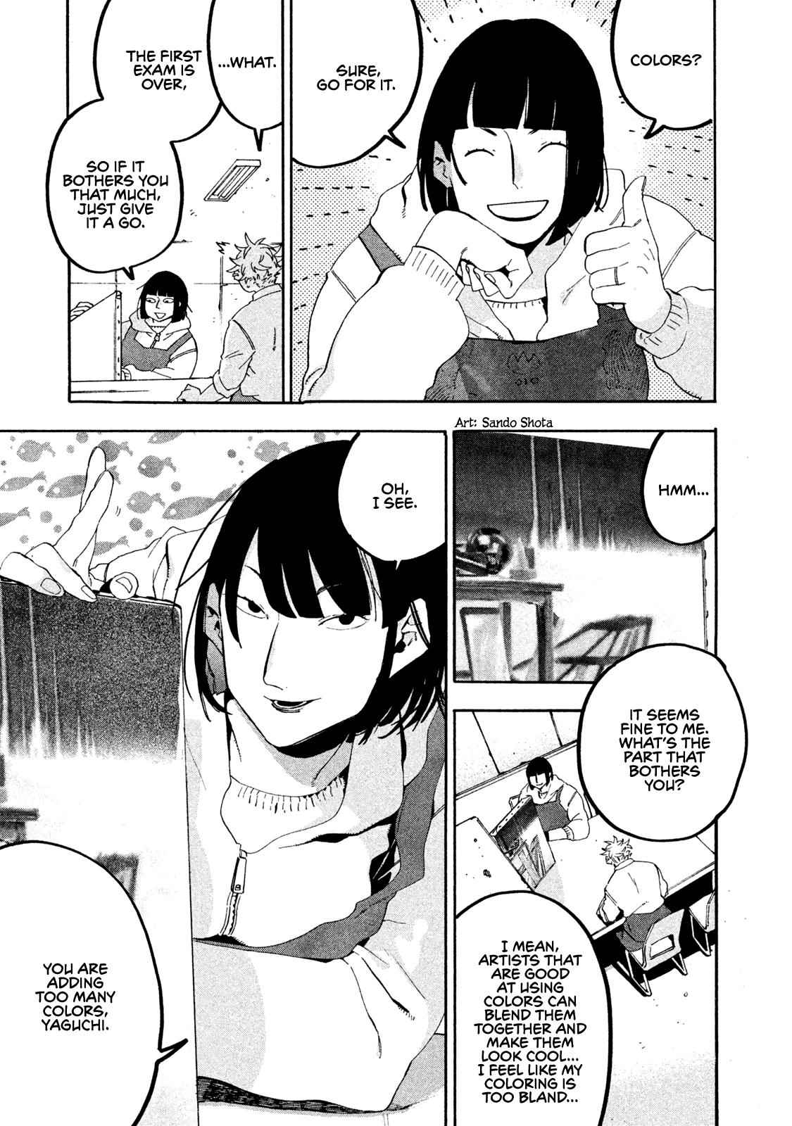 Blue Period Chap 18 - Next Chap 19