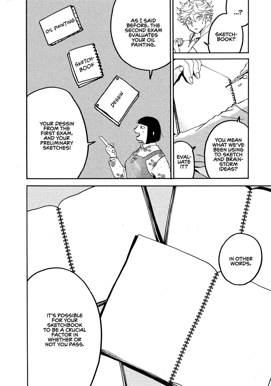 Blue Period Chap 19 - Next Chap 20