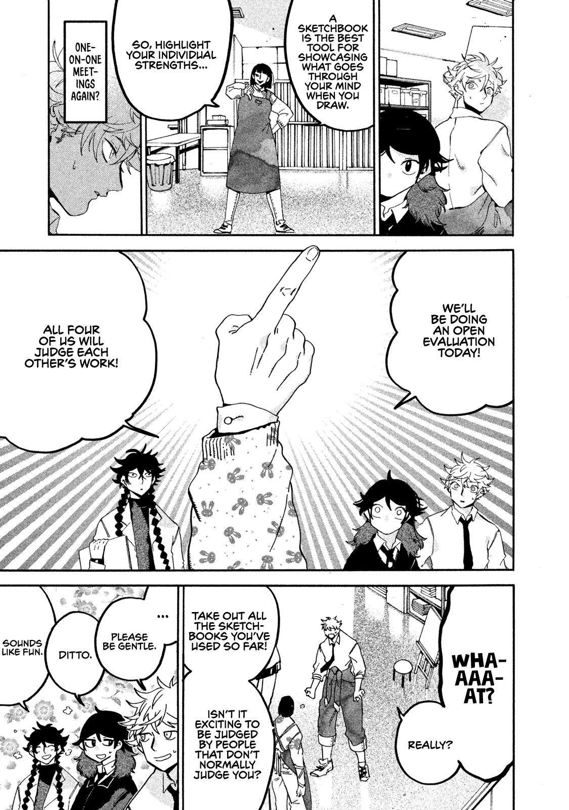 Blue Period Chap 19 - Next Chap 20