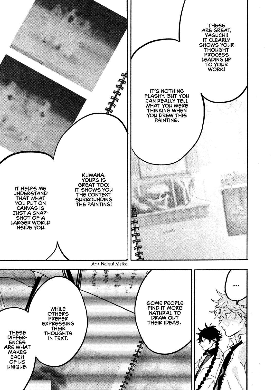 Blue Period Chap 19 - Next Chap 20