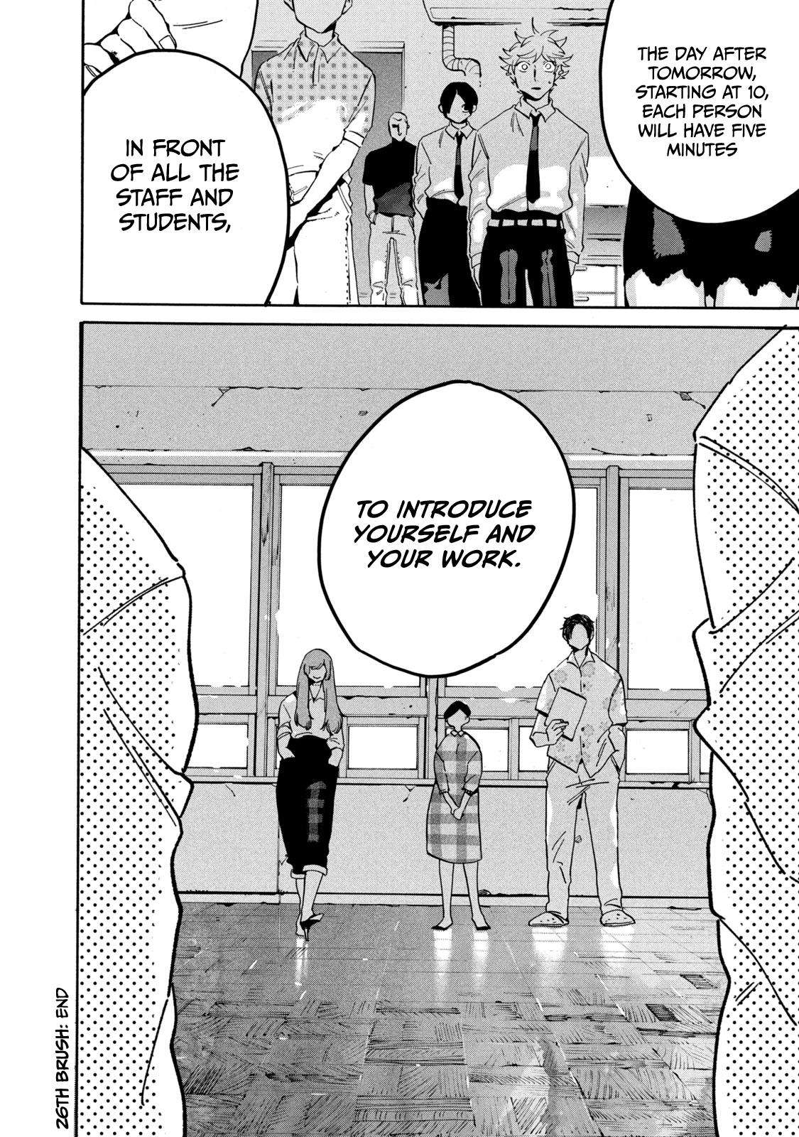 Blue Period Chap 26 - Next Chap 27