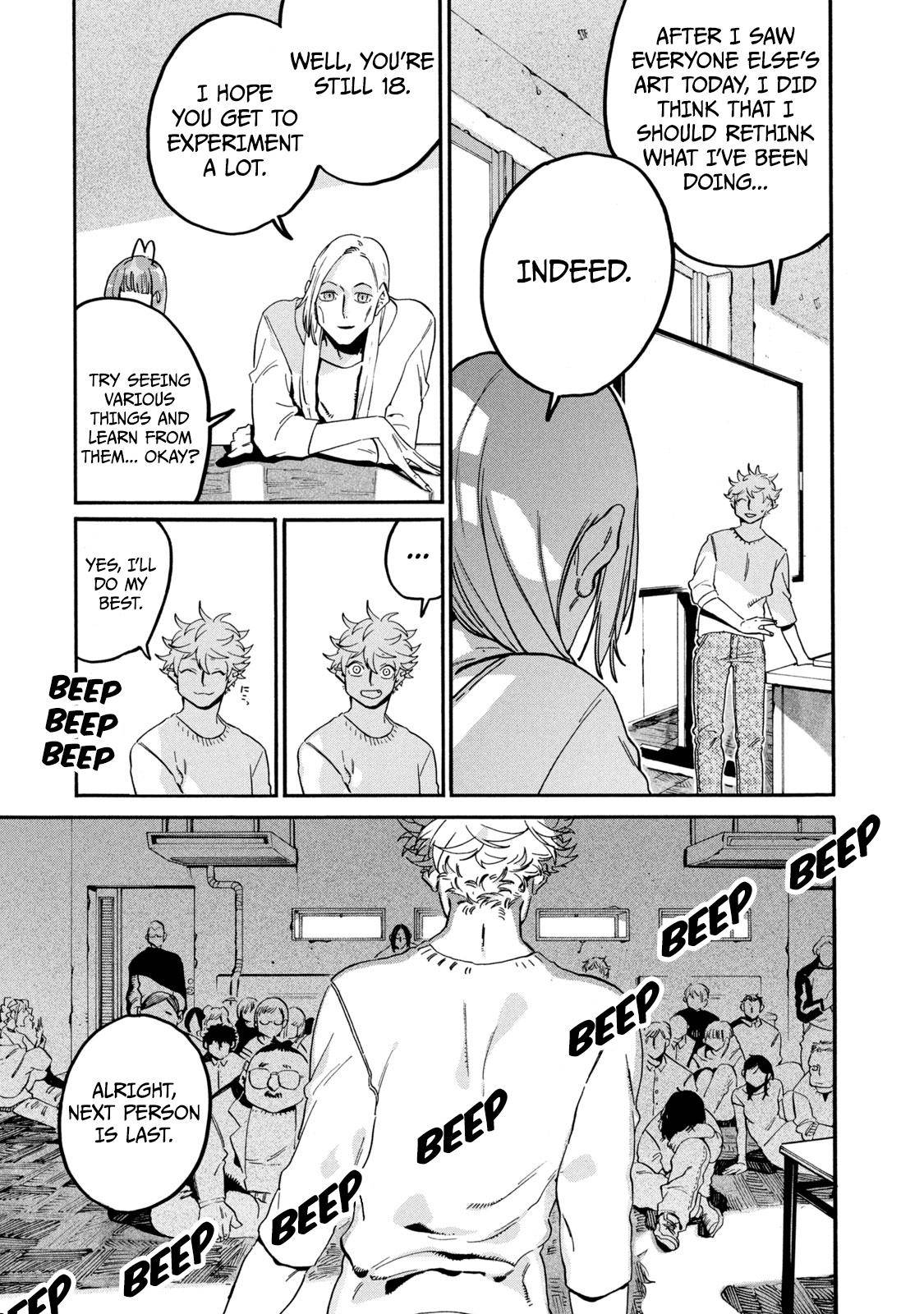 Blue Period Chap 27 - Next Chap 28