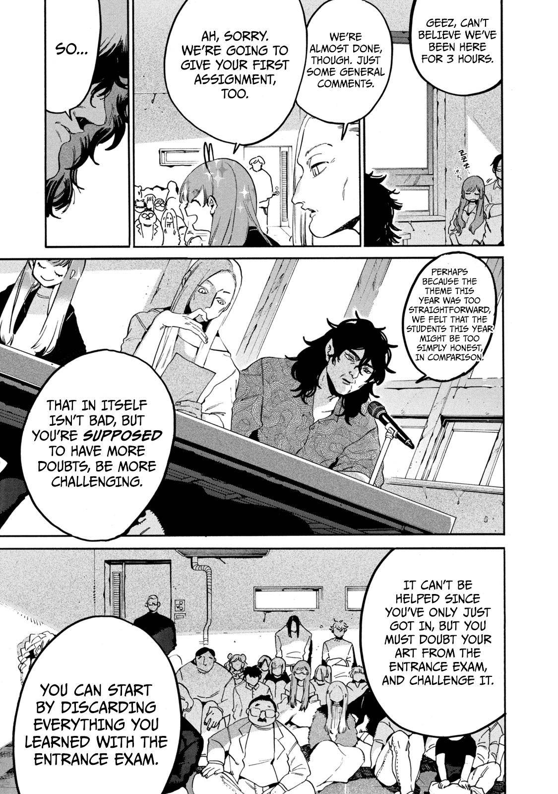 Blue Period Chap 27 - Next Chap 28