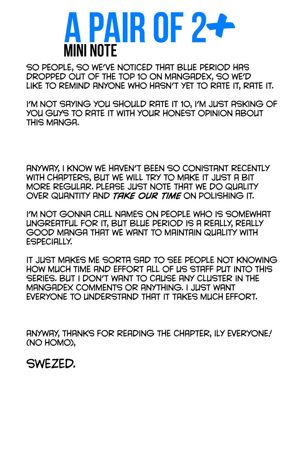 Blue Period Chap 27 - Next Chap 28