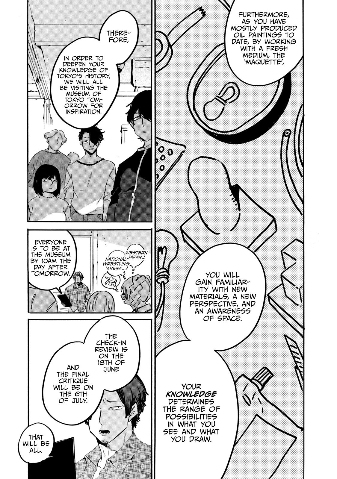Blue Period Chap 29 - Next Chap 30