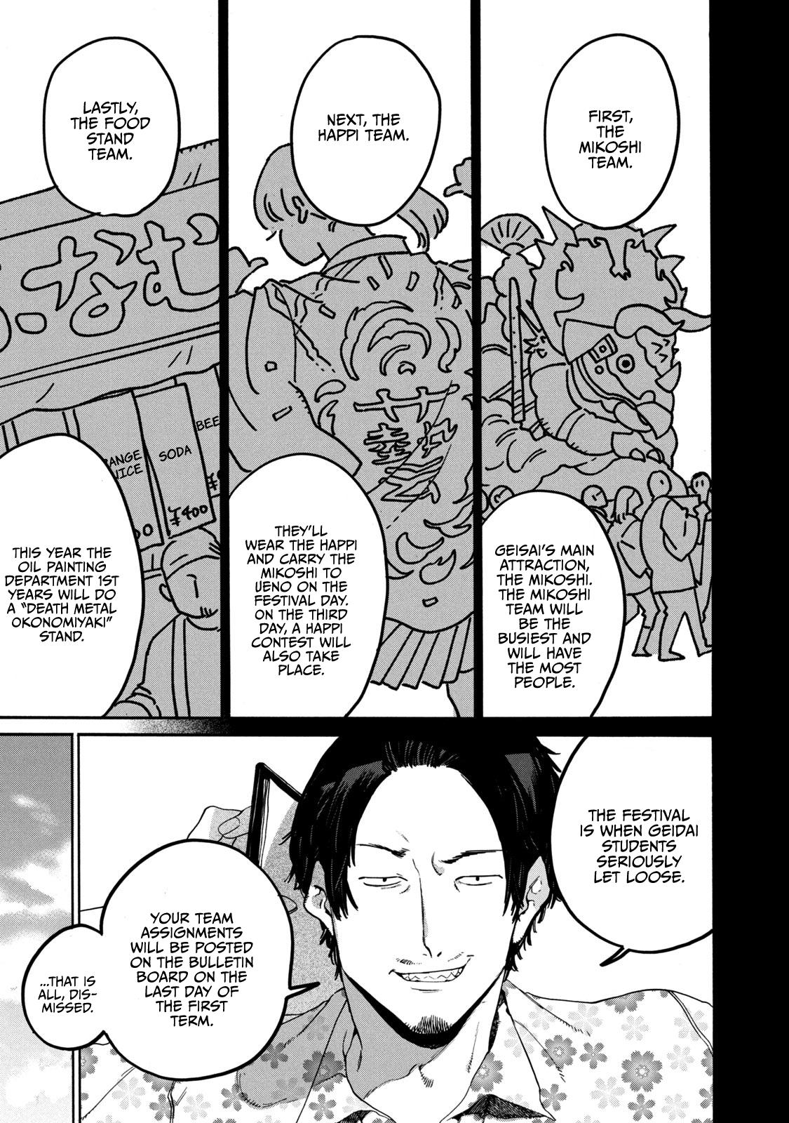 Blue Period Chap 32 - Next Chap 33