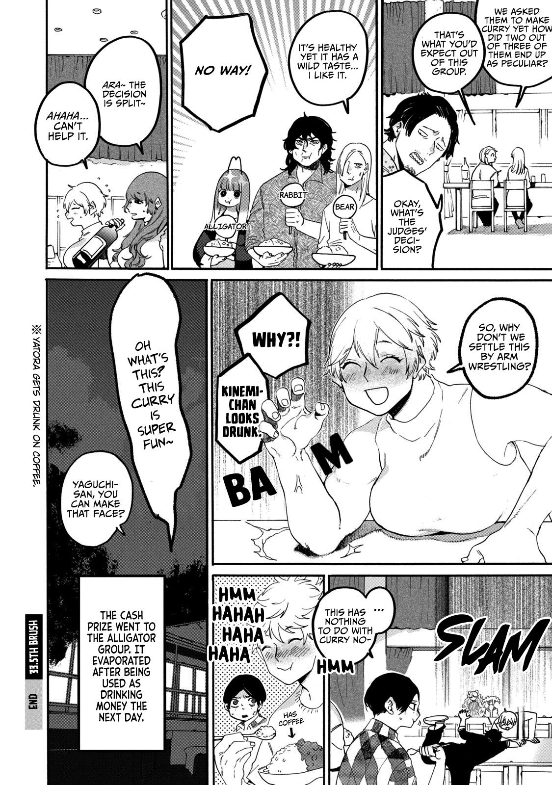 Blue Period Chap 33.5 - Next Chap 34.5