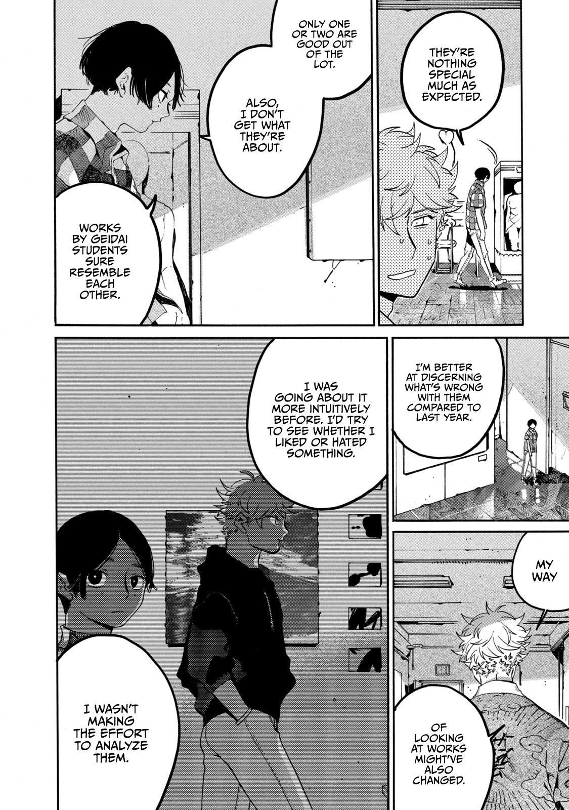 Blue Period Chap 34 - Next Chap 35