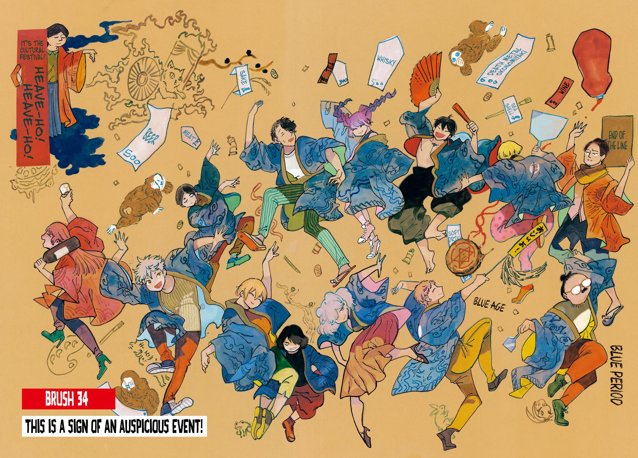 Blue Period Chap 34 - Next Chap 35