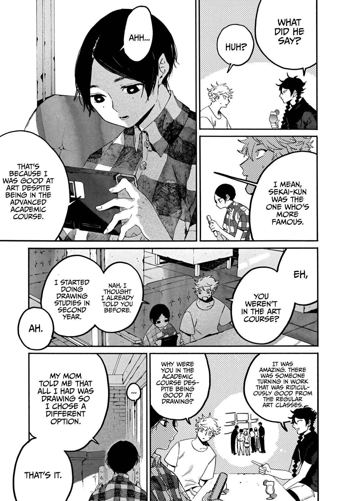 Blue Period Chap 35 - Next Chap 36