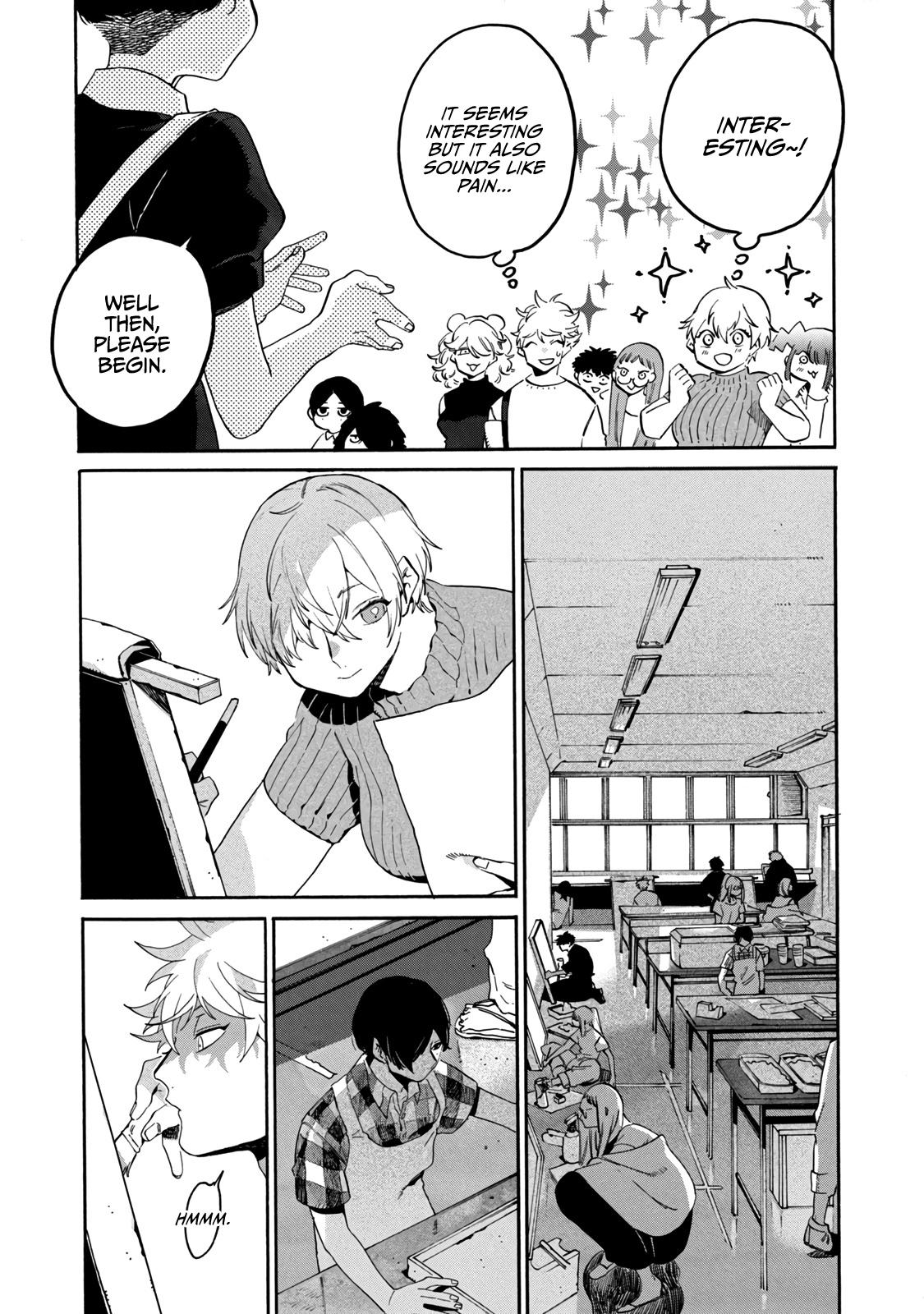 Blue Period Chap 36 - Next Chap 37