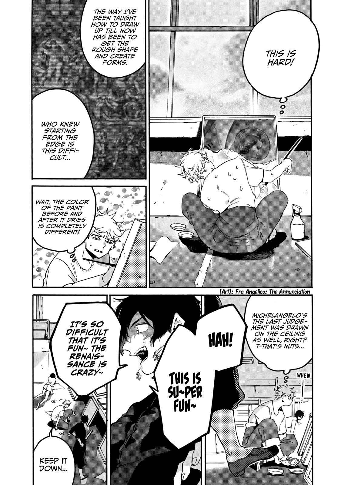 Blue Period Chap 36 - Next Chap 37