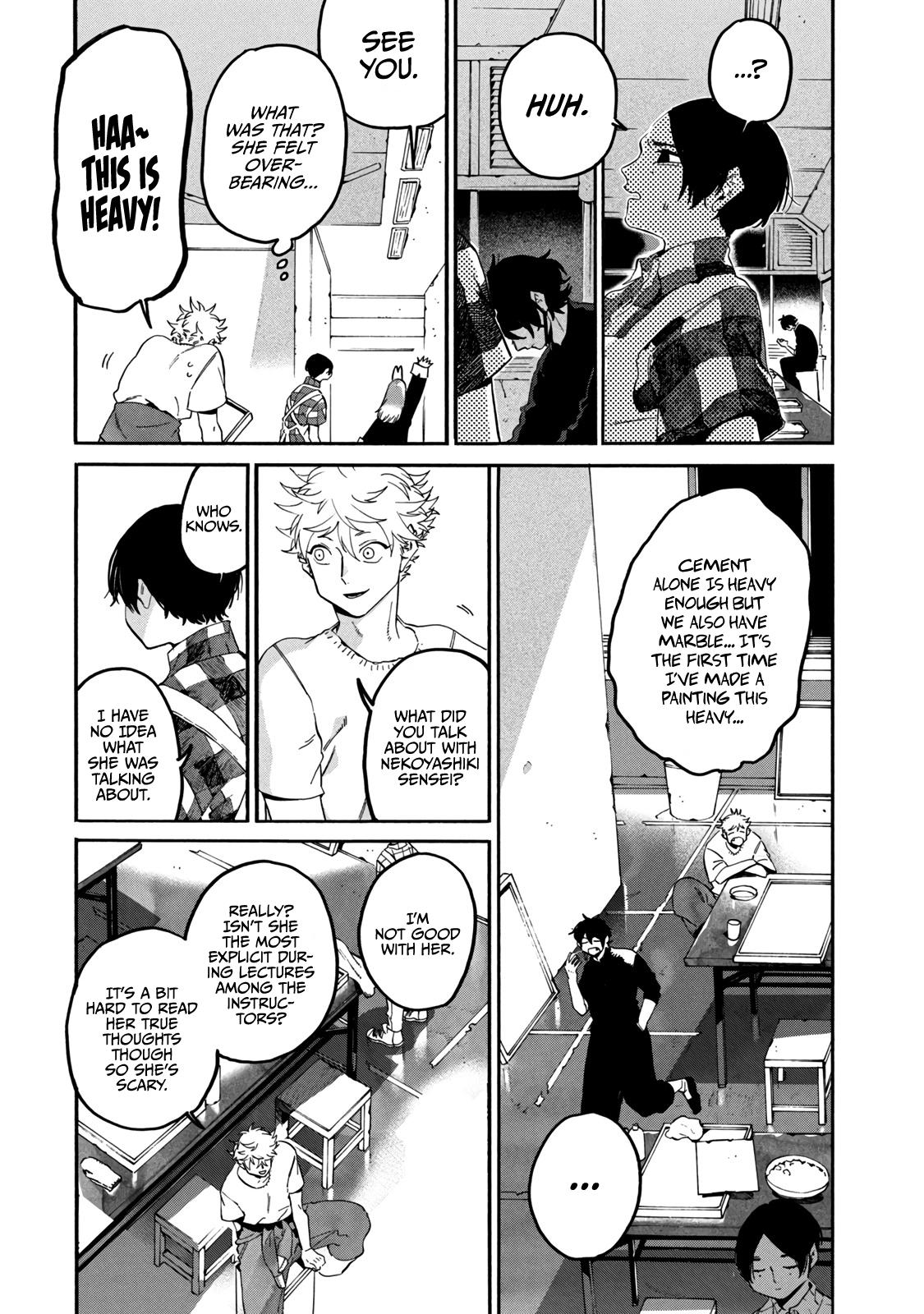 Blue Period Chap 36 - Next Chap 37