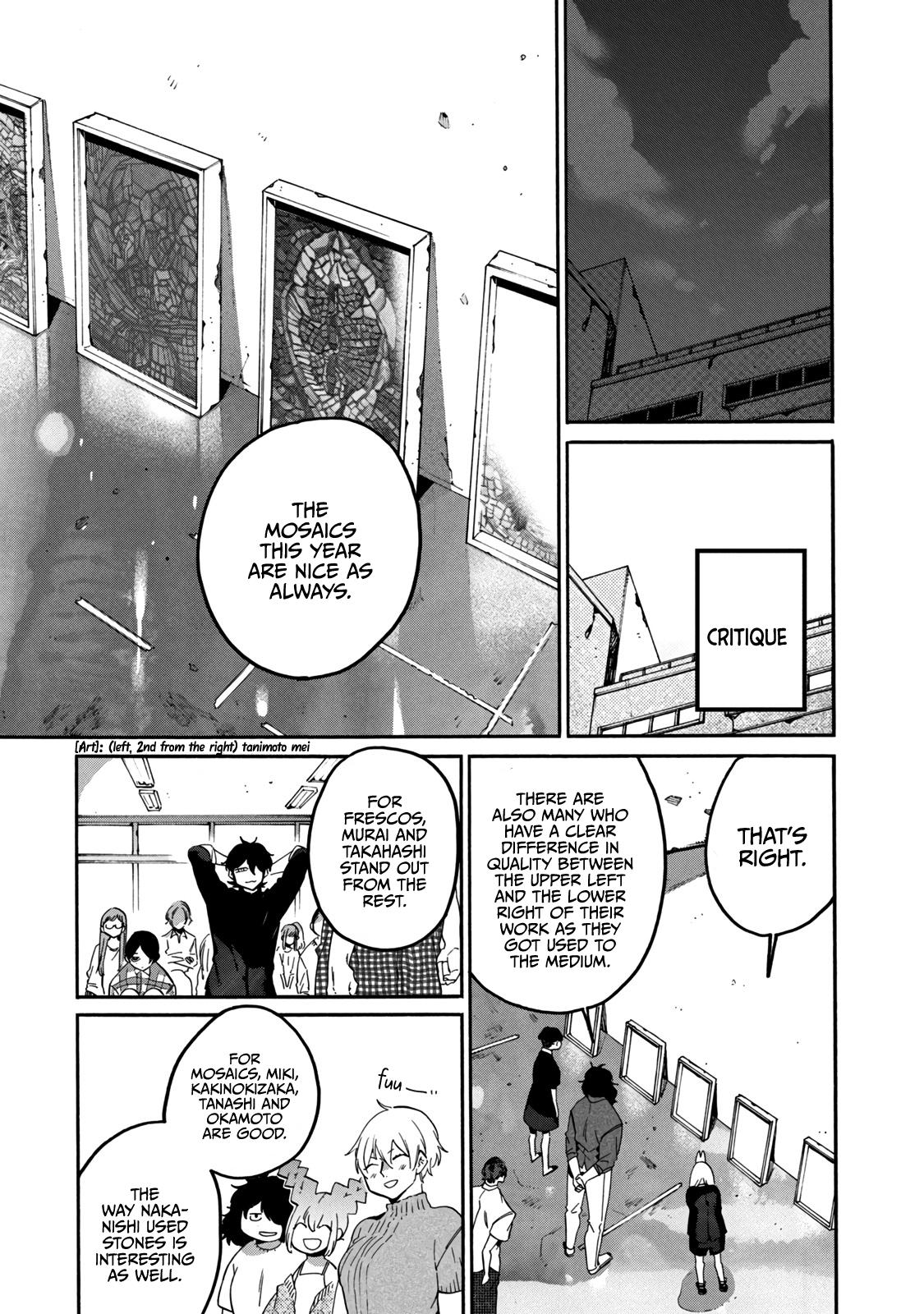 Blue Period Chap 36 - Next Chap 37