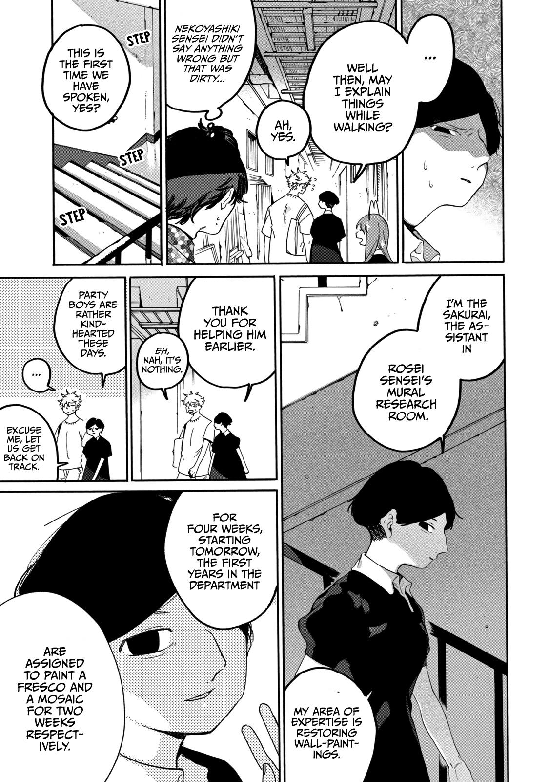 Blue Period Chap 36 - Next Chap 37