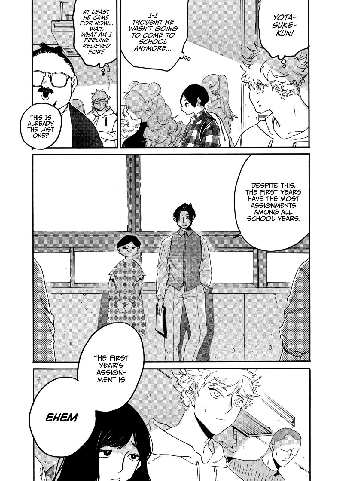Blue Period Chap 37 - Next Chap 38