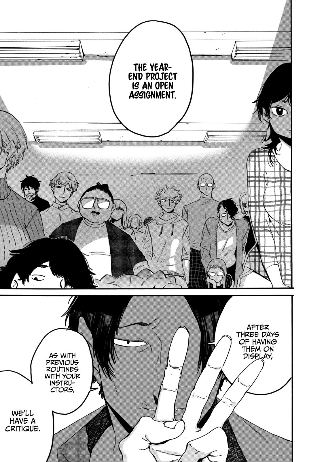 Blue Period Chap 37 - Next Chap 38