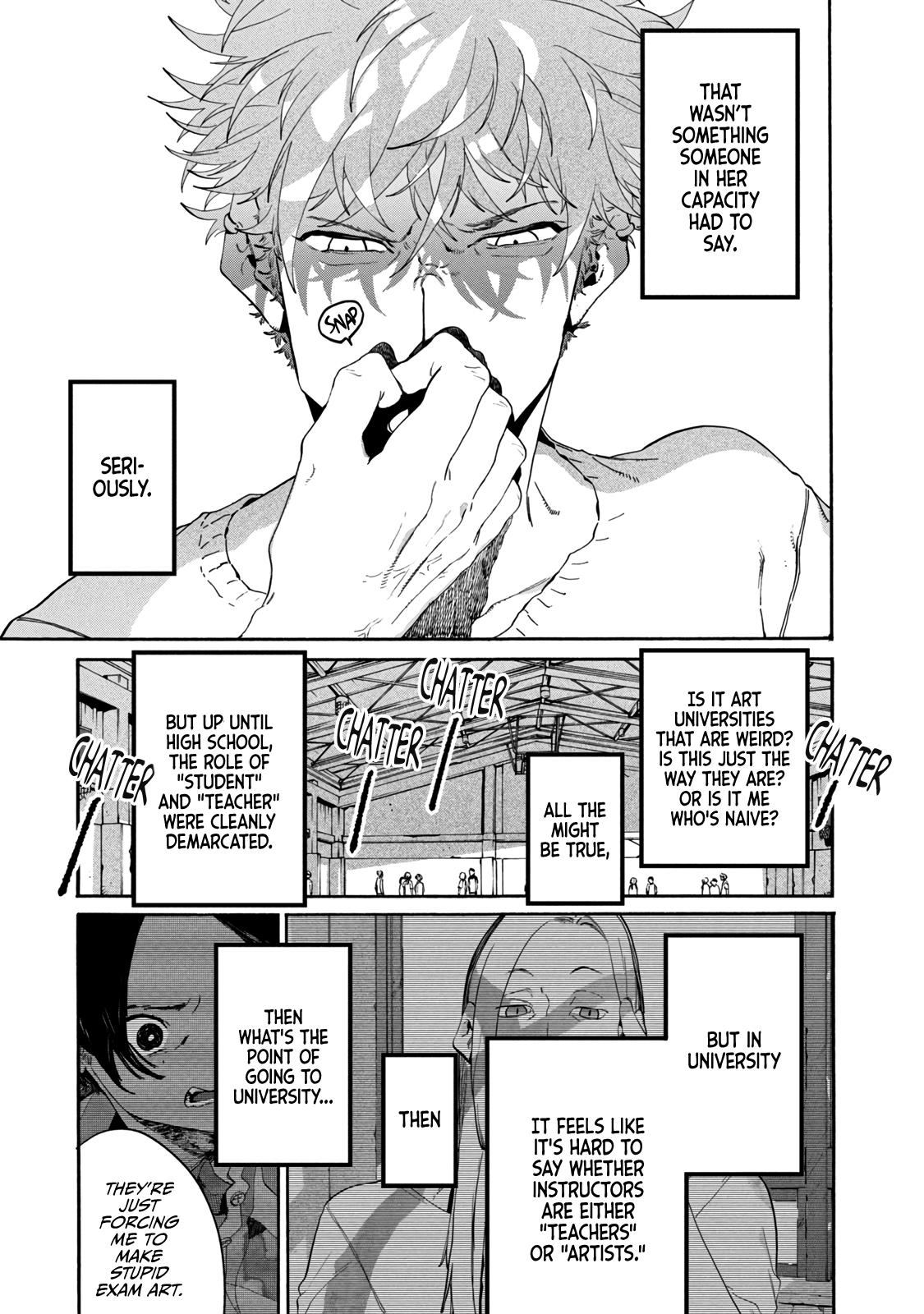 Blue Period Chap 37 - Next Chap 38