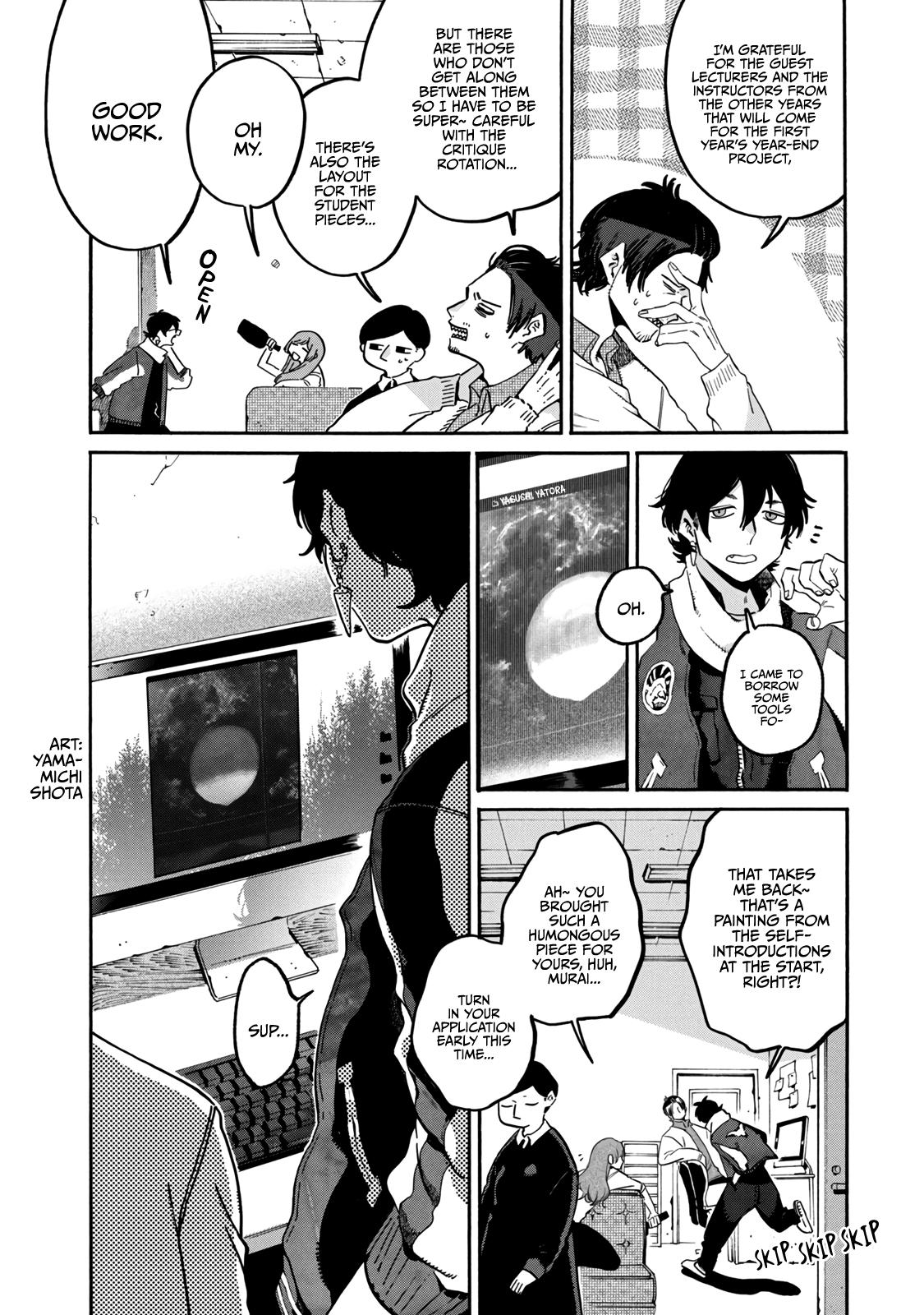 Blue Period Chap 38 - Next Chap 39
