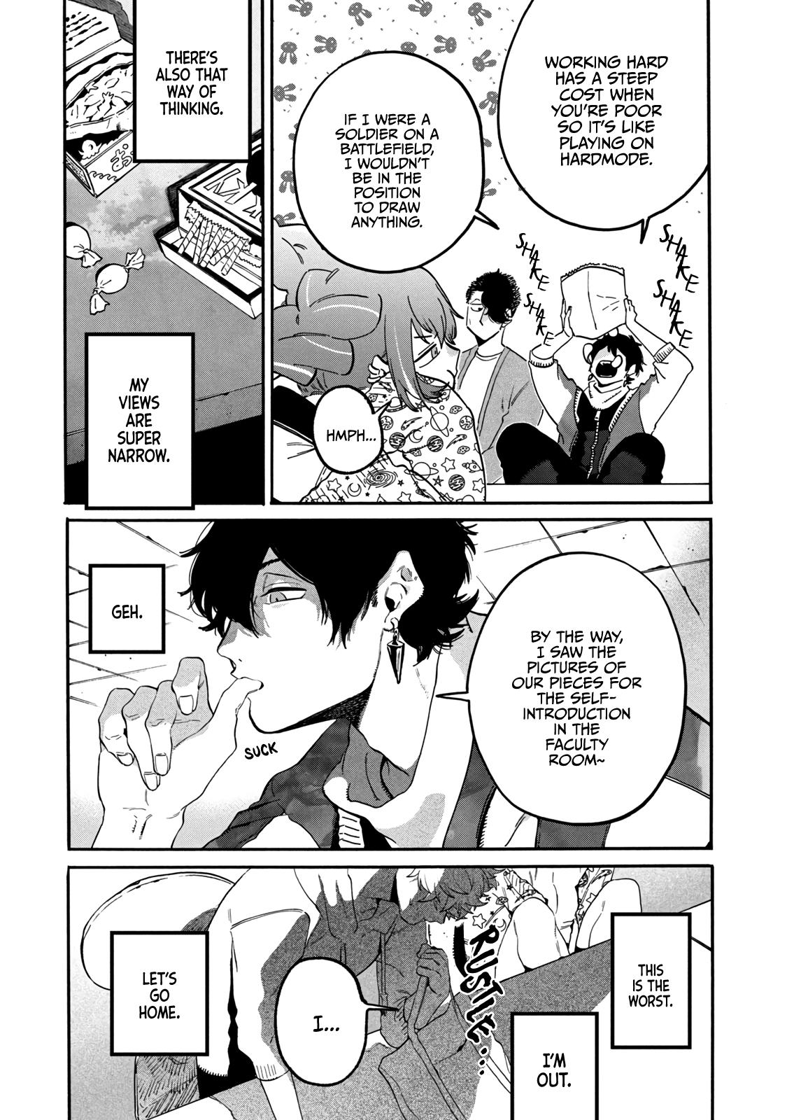 Blue Period Chap 38 - Next Chap 39