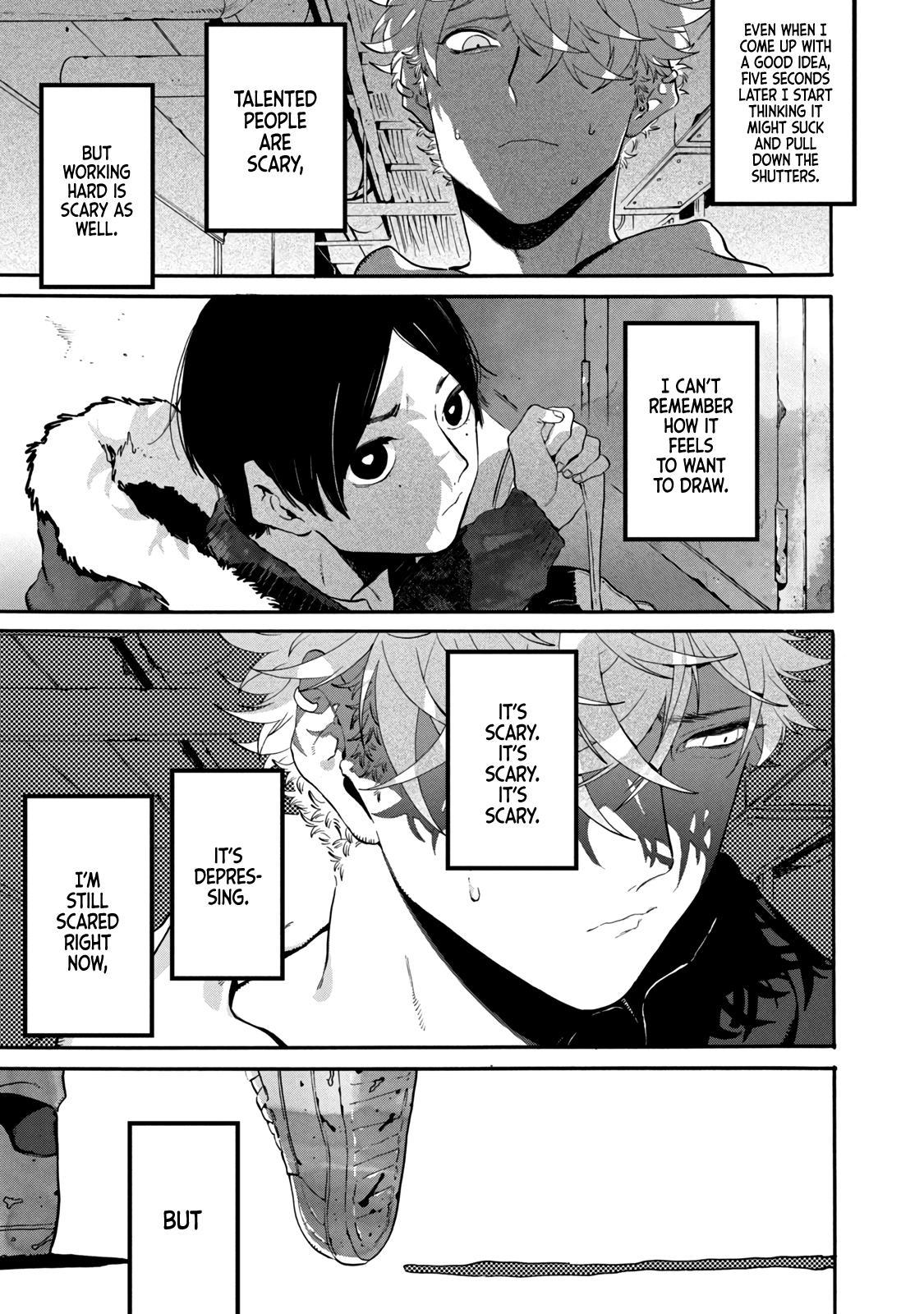 Blue Period Chap 38 - Next Chap 39