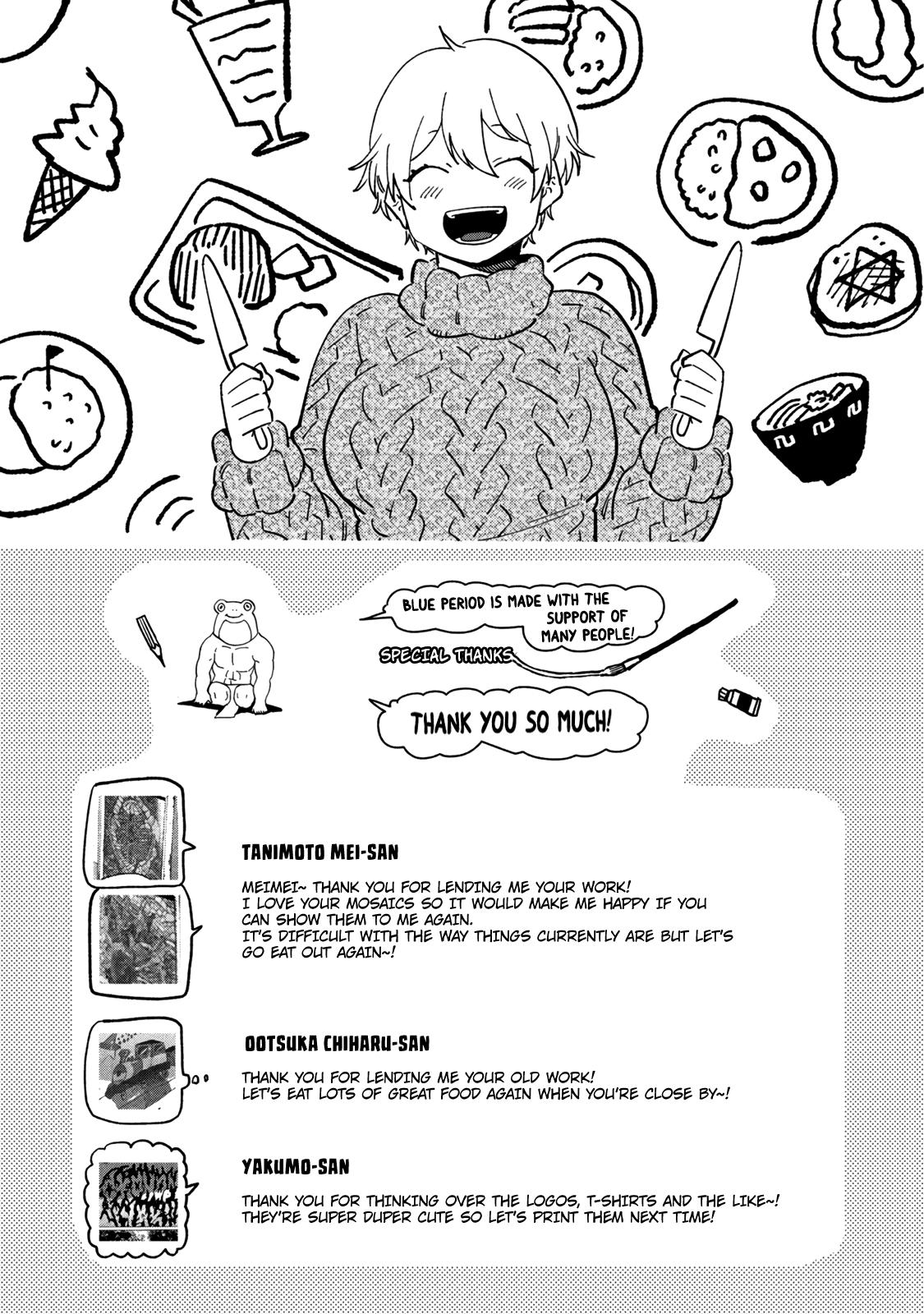 Blue Period Chap 38 - Next Chap 39