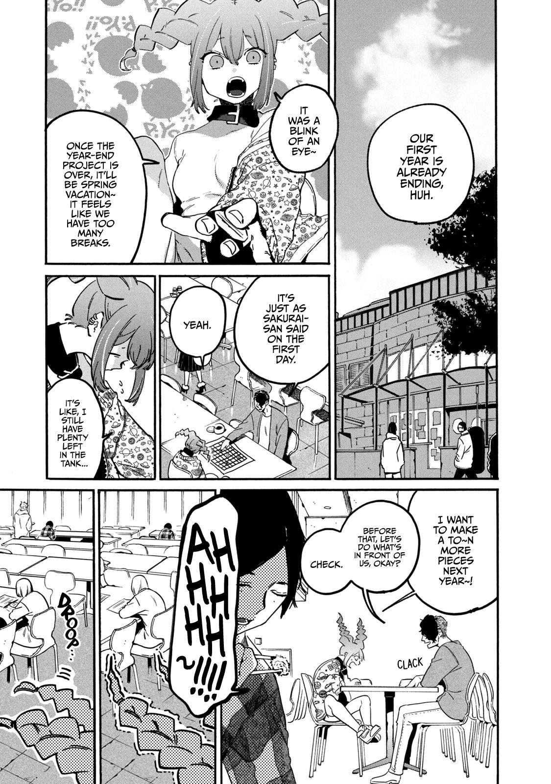 Blue Period Chap 38 - Next Chap 39