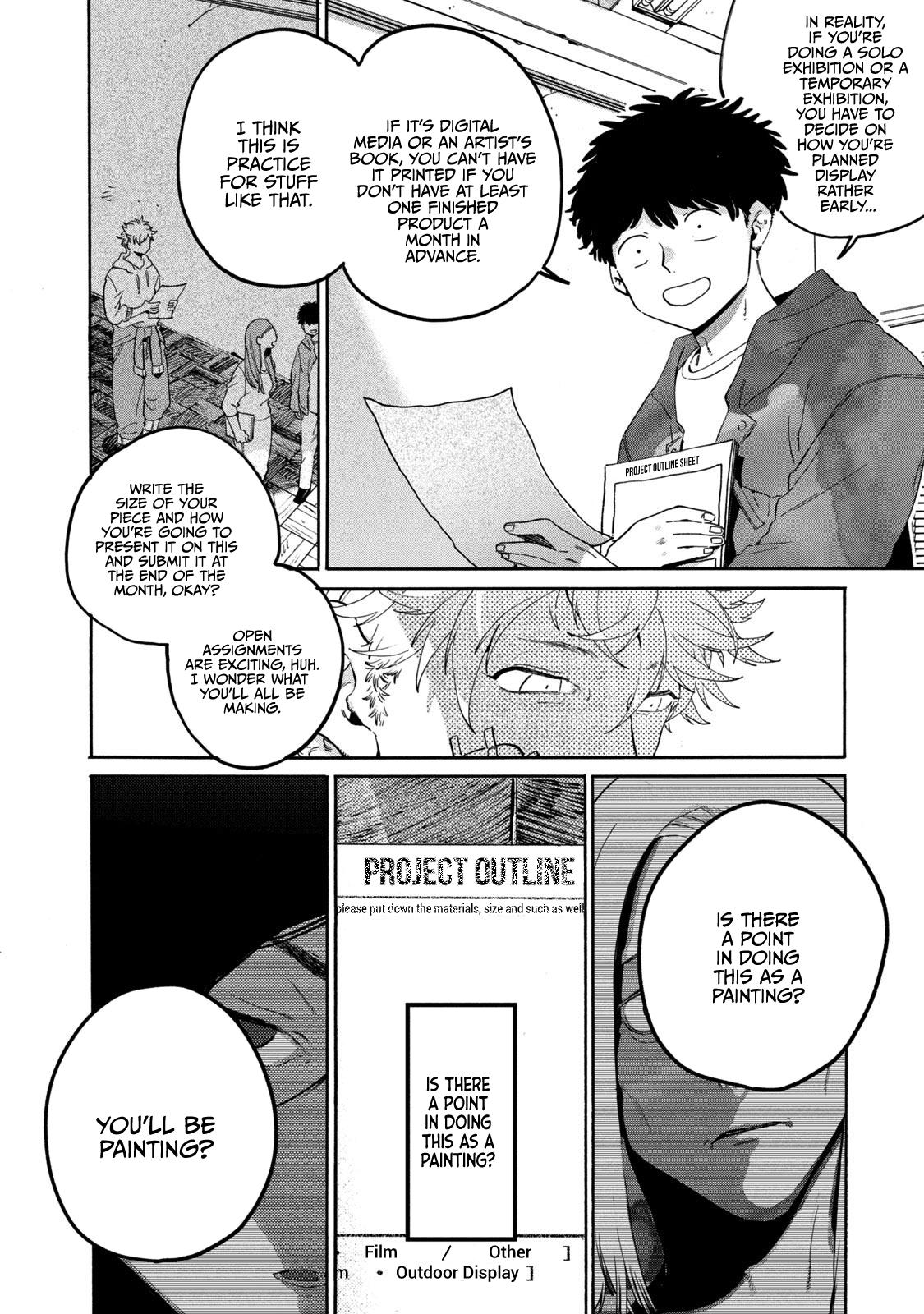 Blue Period Chap 39 - Next Chap 40