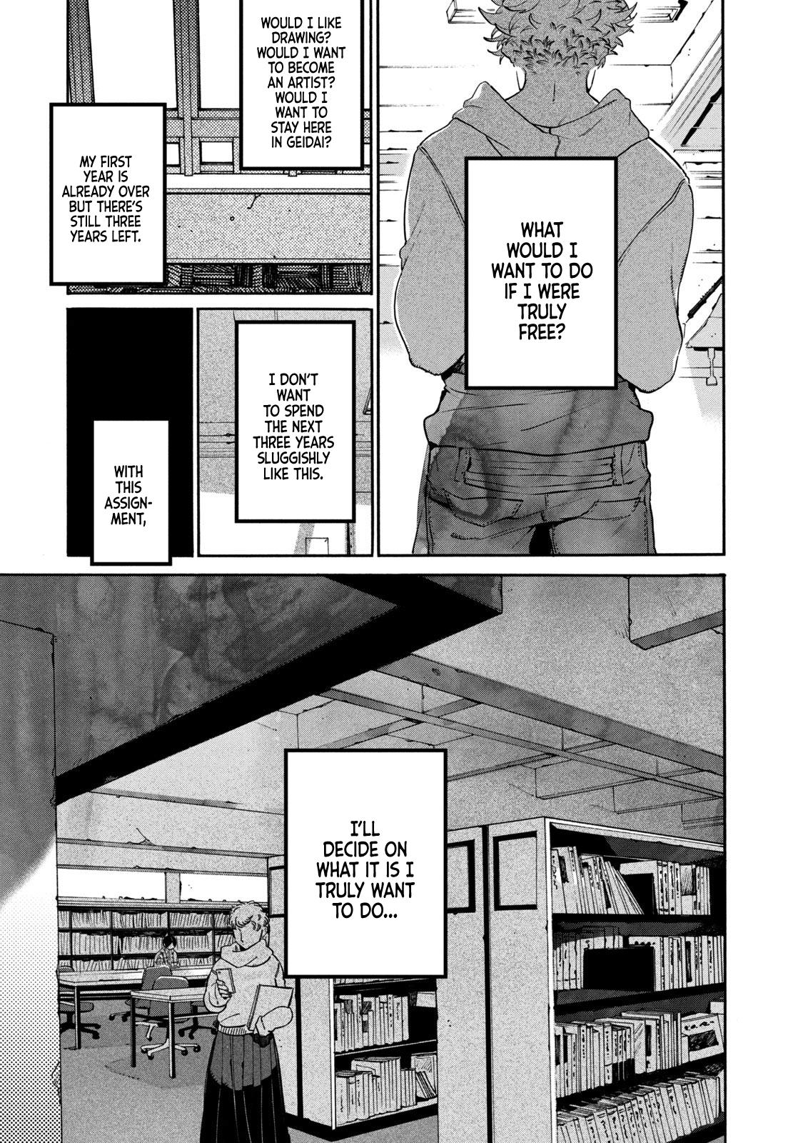 Blue Period Chap 39 - Next Chap 40